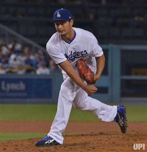 Los Angeles Dodgers Starting Pitcher Yu Darvish Delivers Against The