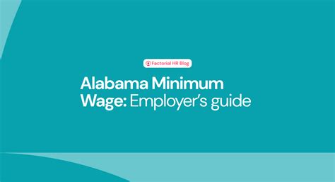 Guide To The Alabama Minimum Wage Factorial