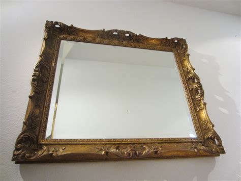 Art Deco Gilt Wood Vintage Mirror For Sale | Antiques.com | Classifieds