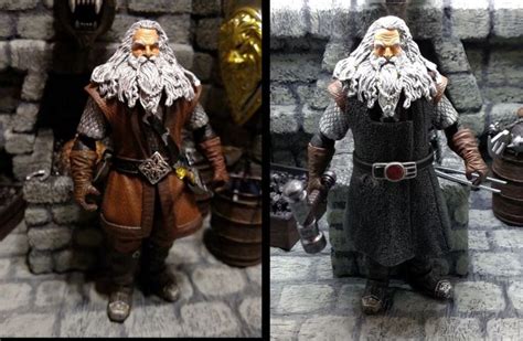 Master Dwarven Craftsman Telchar With Dragon Forge Lord Of The Rings