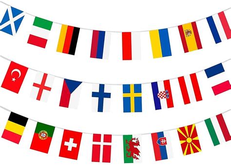 Buy 2021 Tournament Bunting S 24 Countries European Football