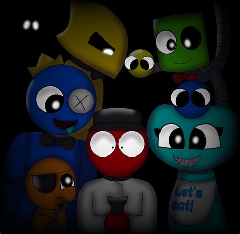 Five Nights At Rainbow Friends By Pennytw78 On Deviantart