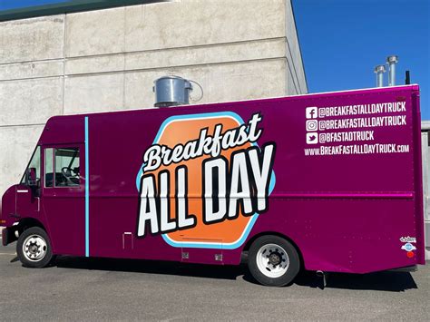 Breakfast All Day Food Truck Schedule Breakfast Sandwiches Food