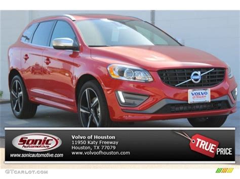 2016 Passion Red Volvo Xc60 T6 Awd R Design 105817313 Photo 12