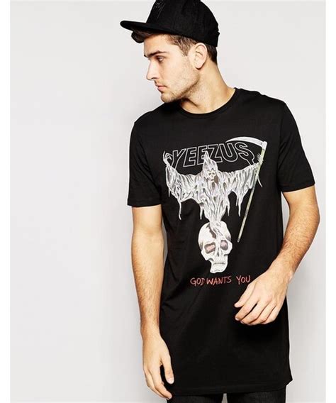 Asos（エイソス）の「asos Brand Asos Super Longline T Shirt With Yeezus Kanye