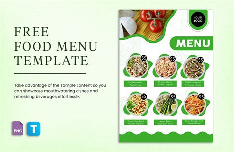 Buffet Food Menu Template In Word Pdf Illustrator Pages Download