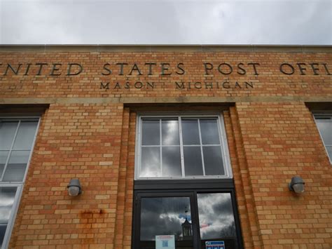 Mason Michigan Post Office 48854 — Post Office Fans