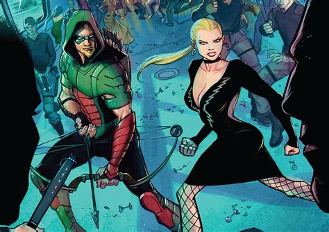 Hd Wallpaper Comics Green Arrow Black Canary Dc Comics Wallpaper