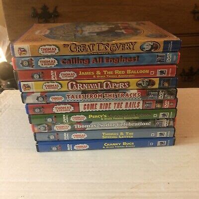 Thomas Friends Dvd Set Percy James Calling All Engines Great