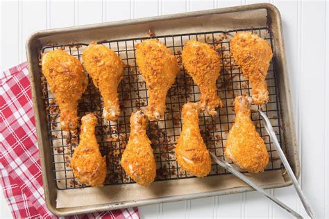 Oven-Fried Chicken Drumsticks