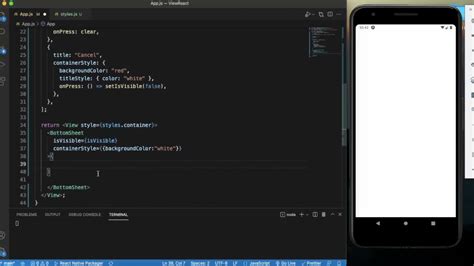 React Native Tutorial 66 Bottom Sheet React Native Elements YouTube