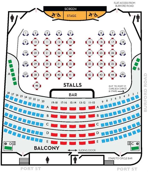 The Regal Cinema Evesham Seating Plan How To Plan Theater Seating