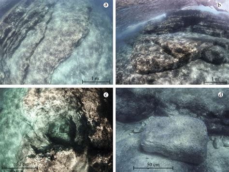 A Limestone Beds Below The Mean Sea Level B A Detachment Scar C