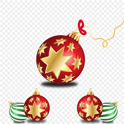 Realistic Christmas Balls Vector Hd Png Images Realistic Christmas