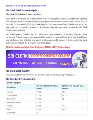 Sbi Clerk Pdf