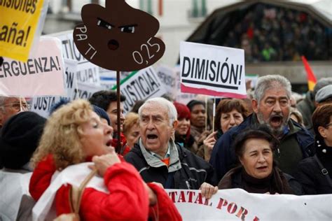 Los Pensionistas Vuelven A La Calle Para Reivindicar Pensiones Dignas