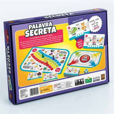 Jogo Palavra Secreta Mp2 Toys