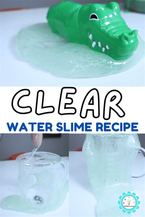 How to Make Water Slime that Looks Just Like Fresh Water!