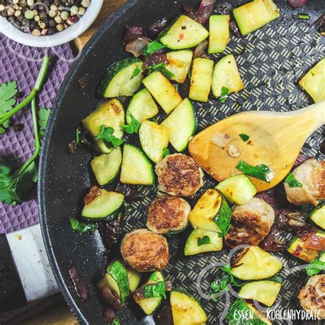 Zucchini Pfanne Mit Limette Essen Ohne Kohlenhydrate