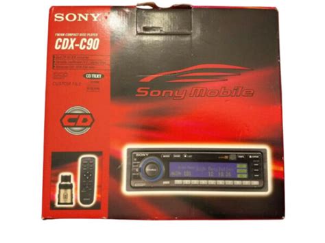 Sony CDX C90 Compact Disc Player For Sale Online EBay