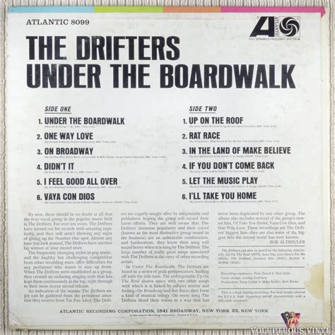 The Drifters – Under The Boardwalk (1966) Vinyl, LP, Album, Mono ...