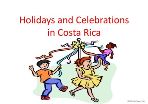 Holidays And Celebrations In Costa R Fran Ais Fle Powerpoints