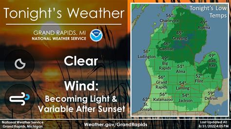 Nws Grand Rapids On Twitter We Ll Bid Farewell To August With Another