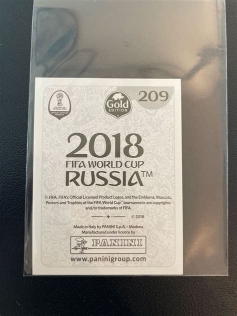 Panini WM 2018 Gold Edition Kylian Mbappe Kaufen Auf Ricardo