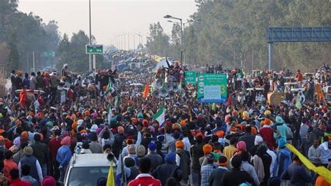 Kites Battle Drones As Farmers Take On Police During India Protests