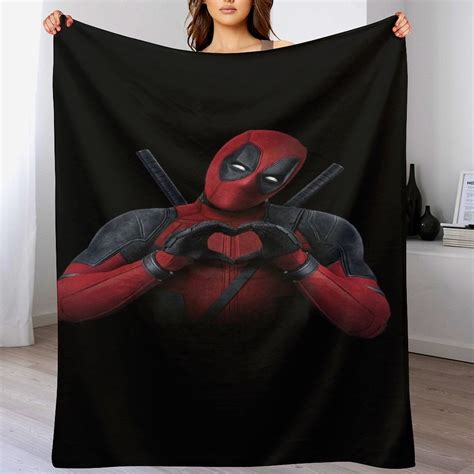 Deadpool Wolverine Blanket, Super Soft Cozy Flannel Throw Blanket ... 