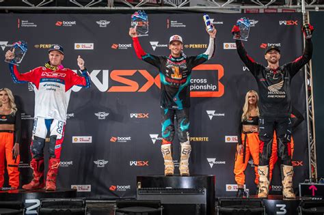 Wsx Roczen Et Anstie Champions Du Monde De Supercross Moto Station