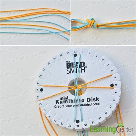 Supplies You Need Prepare Before Making The Kumihimo Bracelet Make A