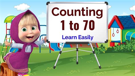 Learn Counting 1 To 70 1 Se 70 Tak Ginti Count 1 To 70 Counting One