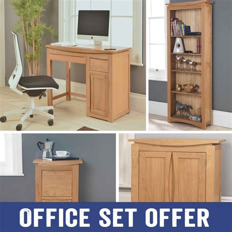 Arden Solid Oak Lockable Storage Filing Cabinet On Sale