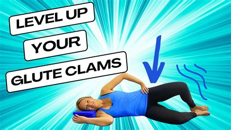 How To Do Glute Exercises At Home Glute Clam Youtube