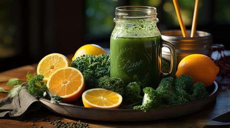 Premium Photo Healthy And Fresh Detox Diet Juice