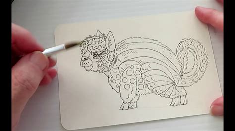 How to Draw and Paint Alebrijes - the Alpacamunk - YouTube