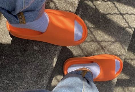 Adidas Yeezy Slide Enflame Orange