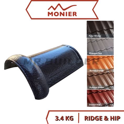 MONIER Round Ridge Tile Roof Tiles Fitting Atap Fitting Nordica