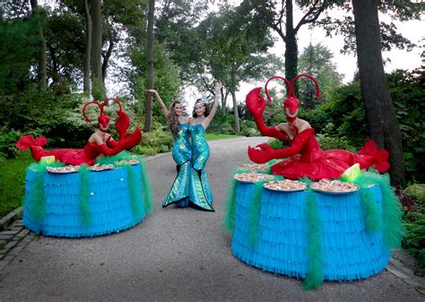 Ocean Theme Exquisitely Costumed Performers For Parties And Events