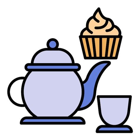 Premium Vector Afternoon Tea Flat Illustration