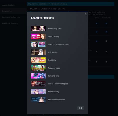 Steam Is Doing A Poor Job Of Filtering Out Adult And Sexual Focused Games From The Stores Home