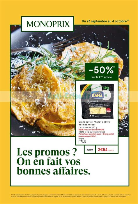 Anti Crise Fr Catalogue Monoprix Du Septembre Au Octobre