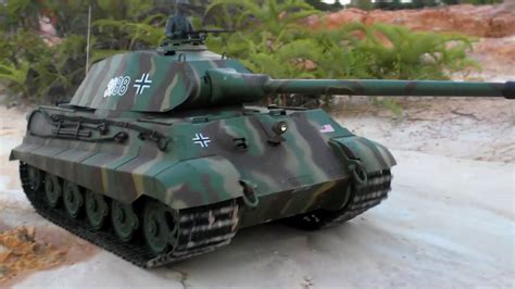 Heng Long 116 German King Tiger Rc Tank First War In Spt Badlands