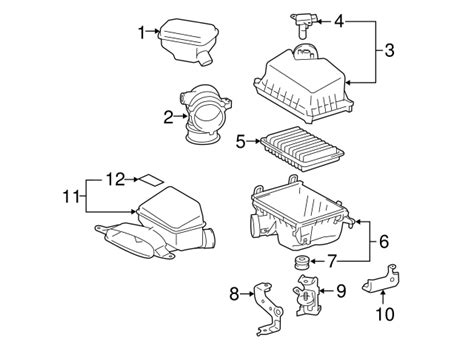 V Air Cleaner Cover Toyota Camry Nashuatoyota