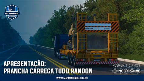 Apresentação Prancha Carrega Tudo Randon para o Mapa RC Brasil ETS 2