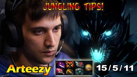 Arteezy Terrorblade Sick Farming Jungling Tips Dota Player