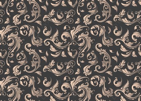 Damask Seamless Embossed Pattern Background Wallpaper Retro