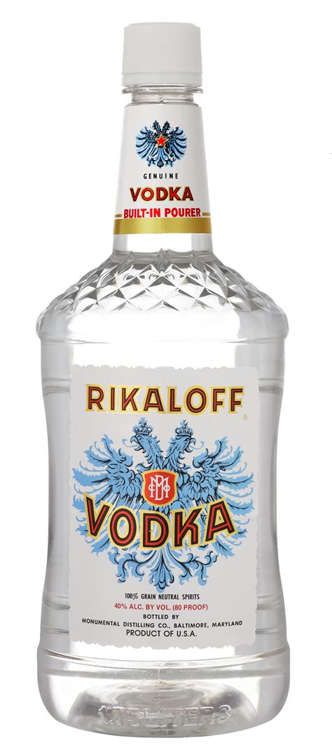 RIKALOFF VODKA 80 PRF LTR for only $6.99 in online liquor store.