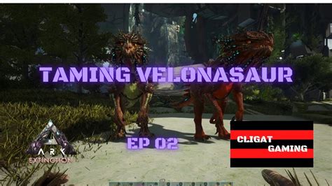 Extinction Ep Taming Velonasaur Youtube